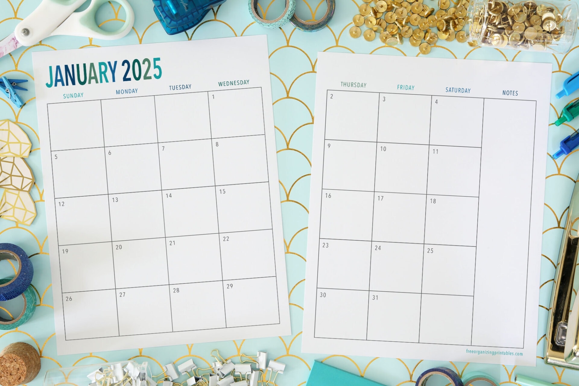 free printable 2 page blank monthly calendar 2025 free printable 2 page blank monthly calendar 2025