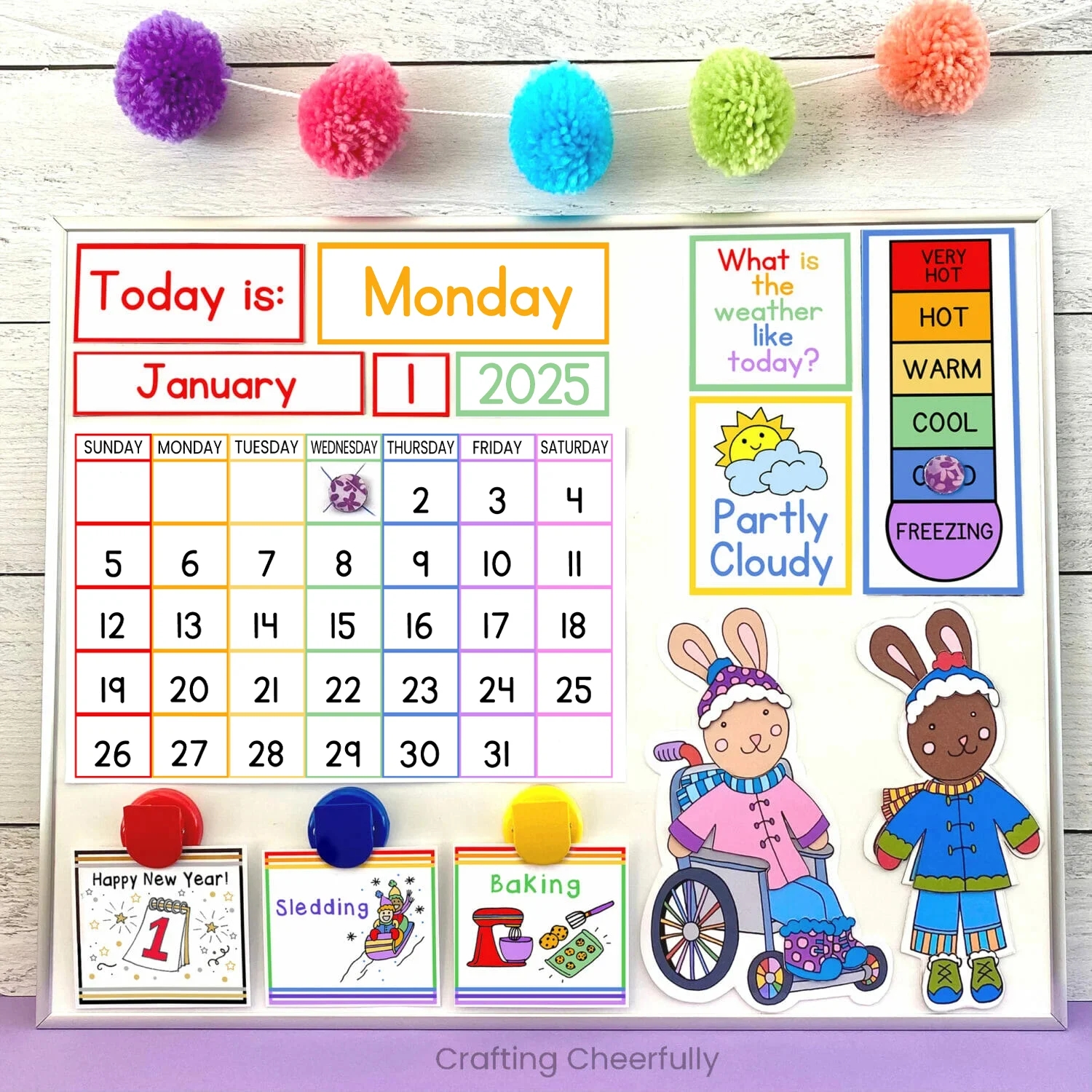 Free Printable Calendar Pages For Kids Crafting Cheerfully