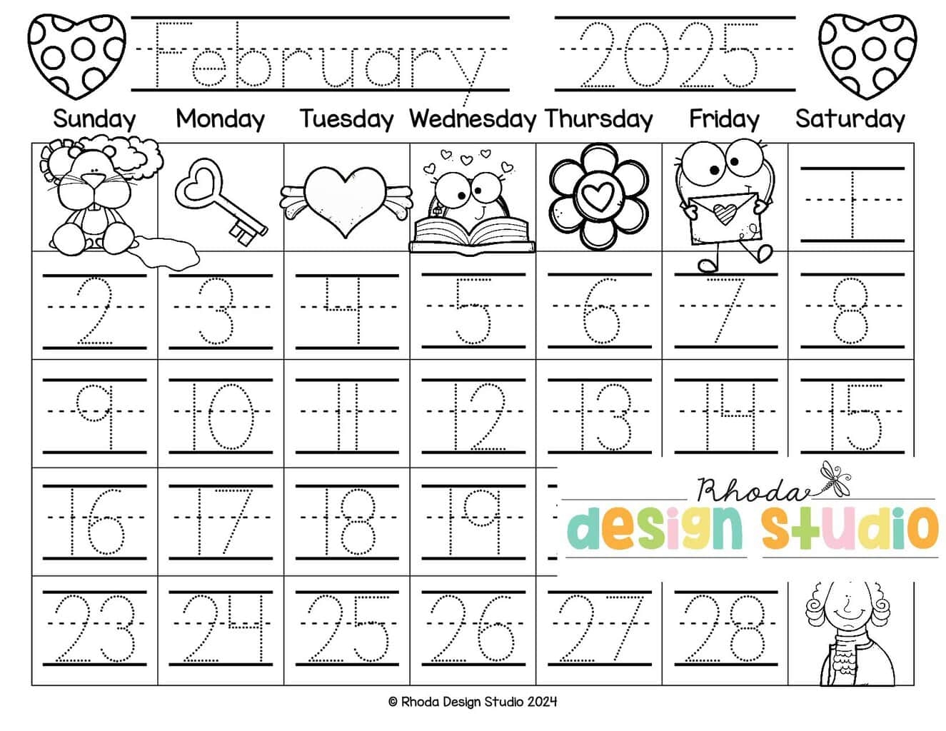 Free Traceable Calendar Pages Months Of The Year Worksheets