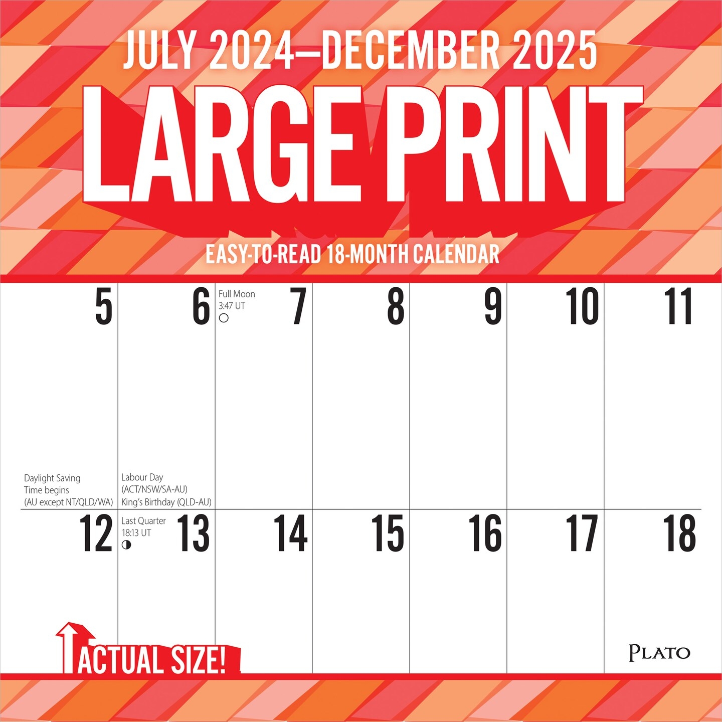 Large Calendar Printable
