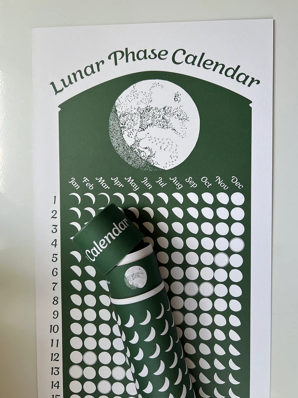 Lunar Phase Calendar 2025 Evergreen Lunar Calendars