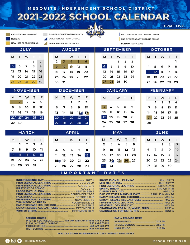 Disd Calendar 25 26 Printable
