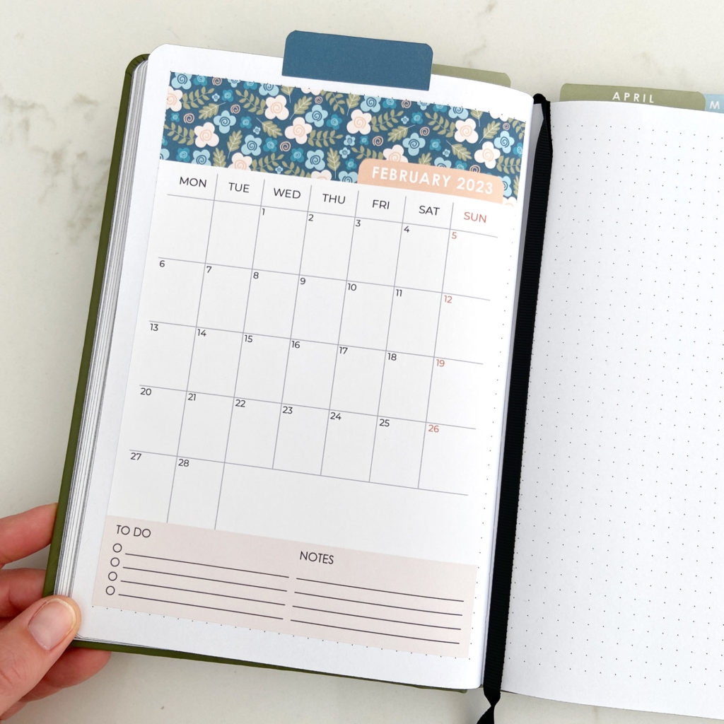 New Year Bullet Journal Setup With Printable 2023 Calendars Space And Quiet