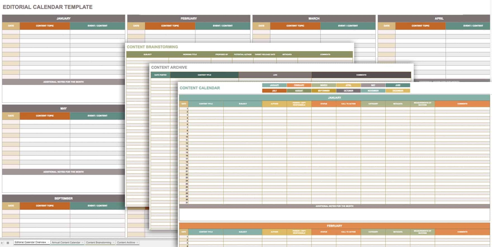 Online Calendar Free Printable
