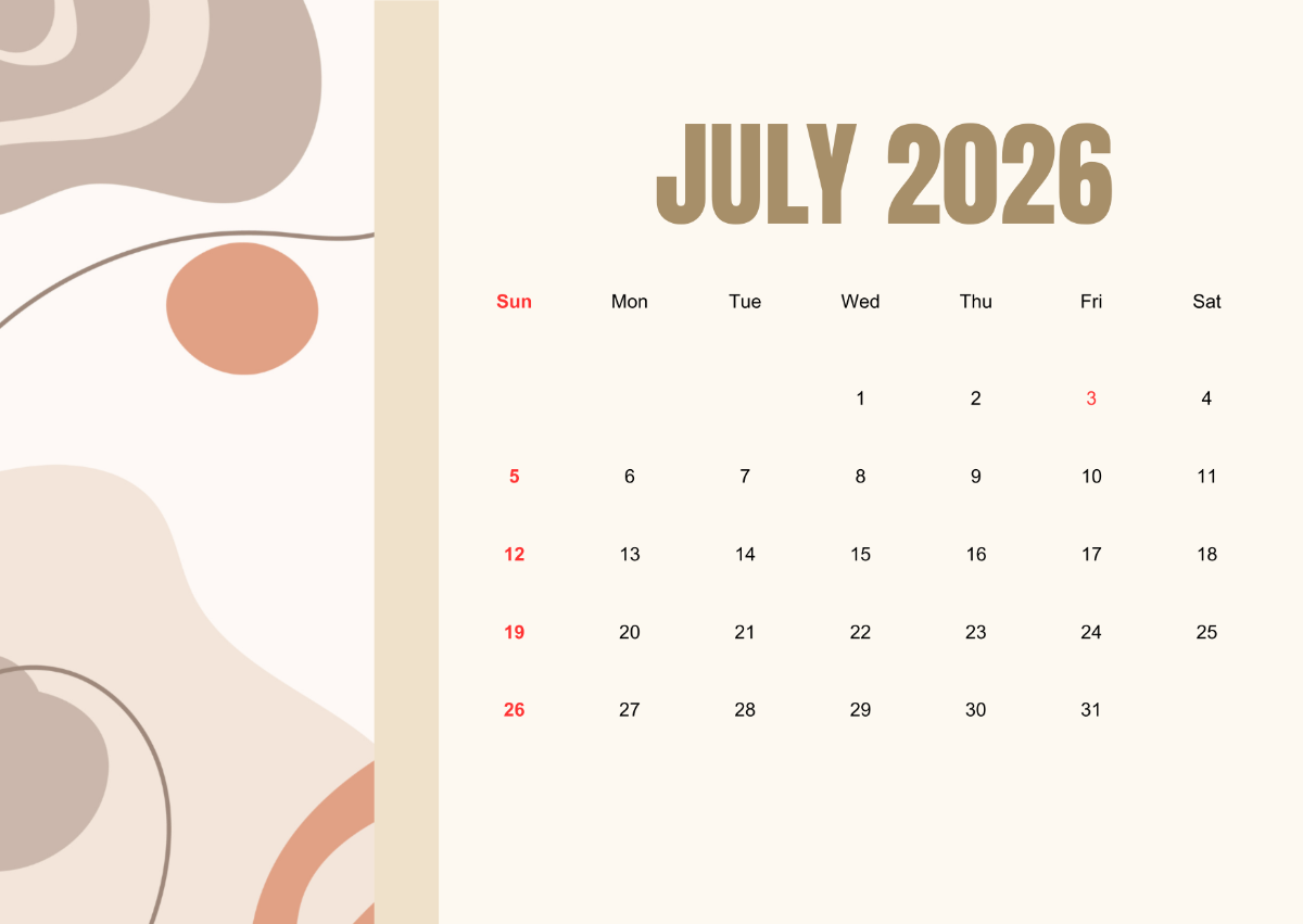 Page 9 Free Calendar Templates Editable And Printable