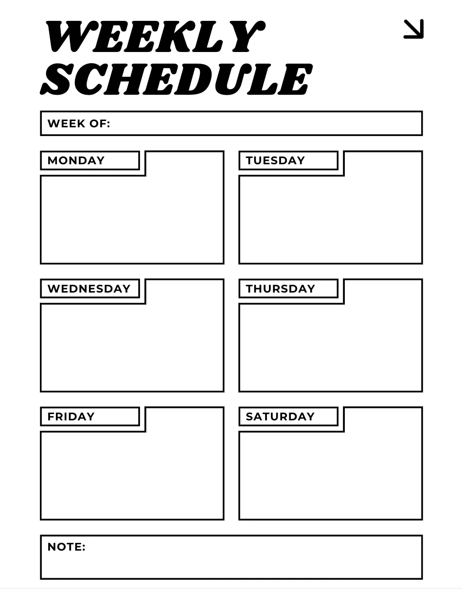 plan your best year yet free printable 2025 weekly calendars 22 of them oh la de