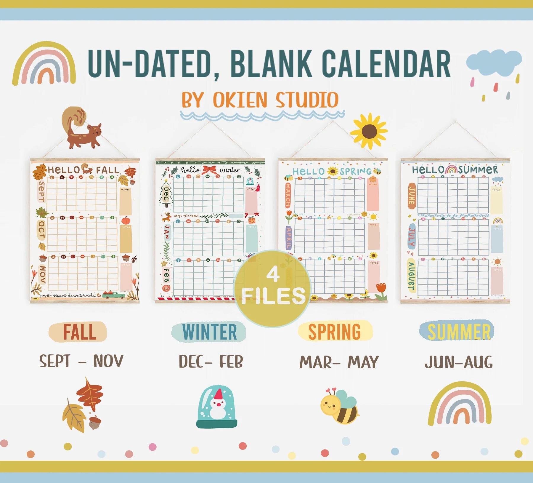 Seasonal Calendar For Kids 4 Seasons Calendar Summer Calendar Poster Monthly Calendar Winter Calendar Fall Calendar Spring Bundle Art Etsy Seasonal Calendar For Kids 4 Seasons Calendar Summer Calendar Poster Monthly Calendar Winter Calendar Fall Calendar Spring Bundle Art Etsy