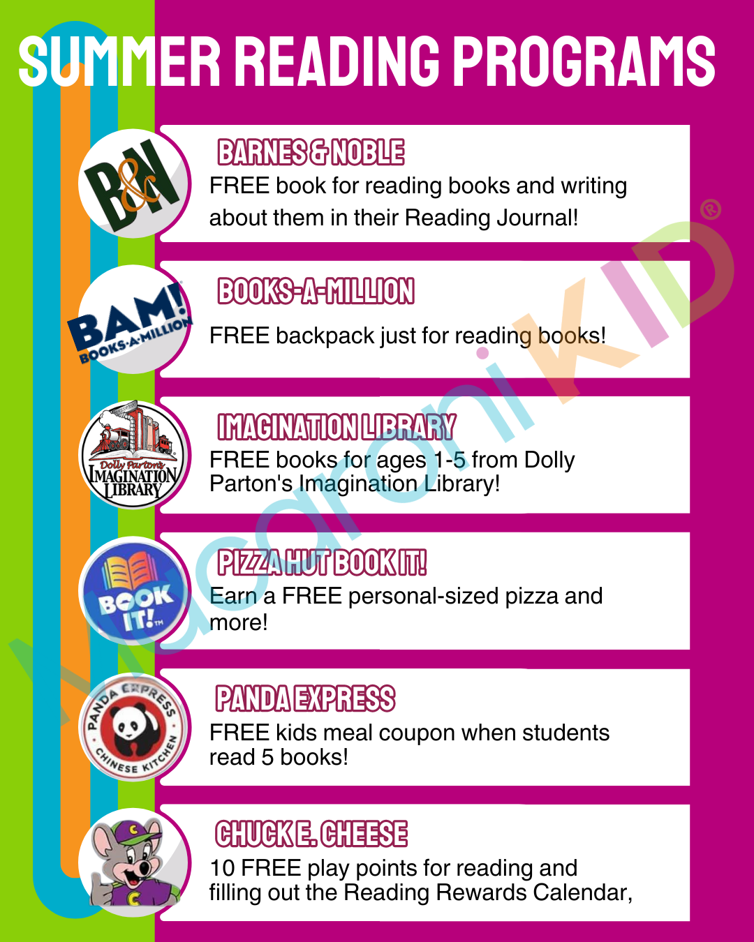  Summer Reading Freebies That ll Get Your Kids Hooked On Books Macaroni KID Union