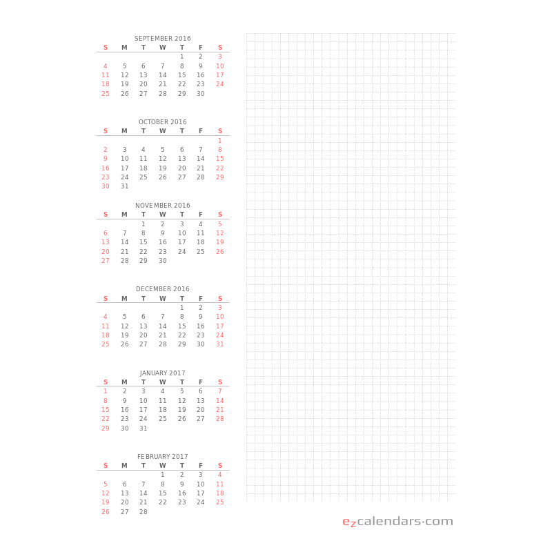 two months per page printable calendar for 2025 ezcalendars