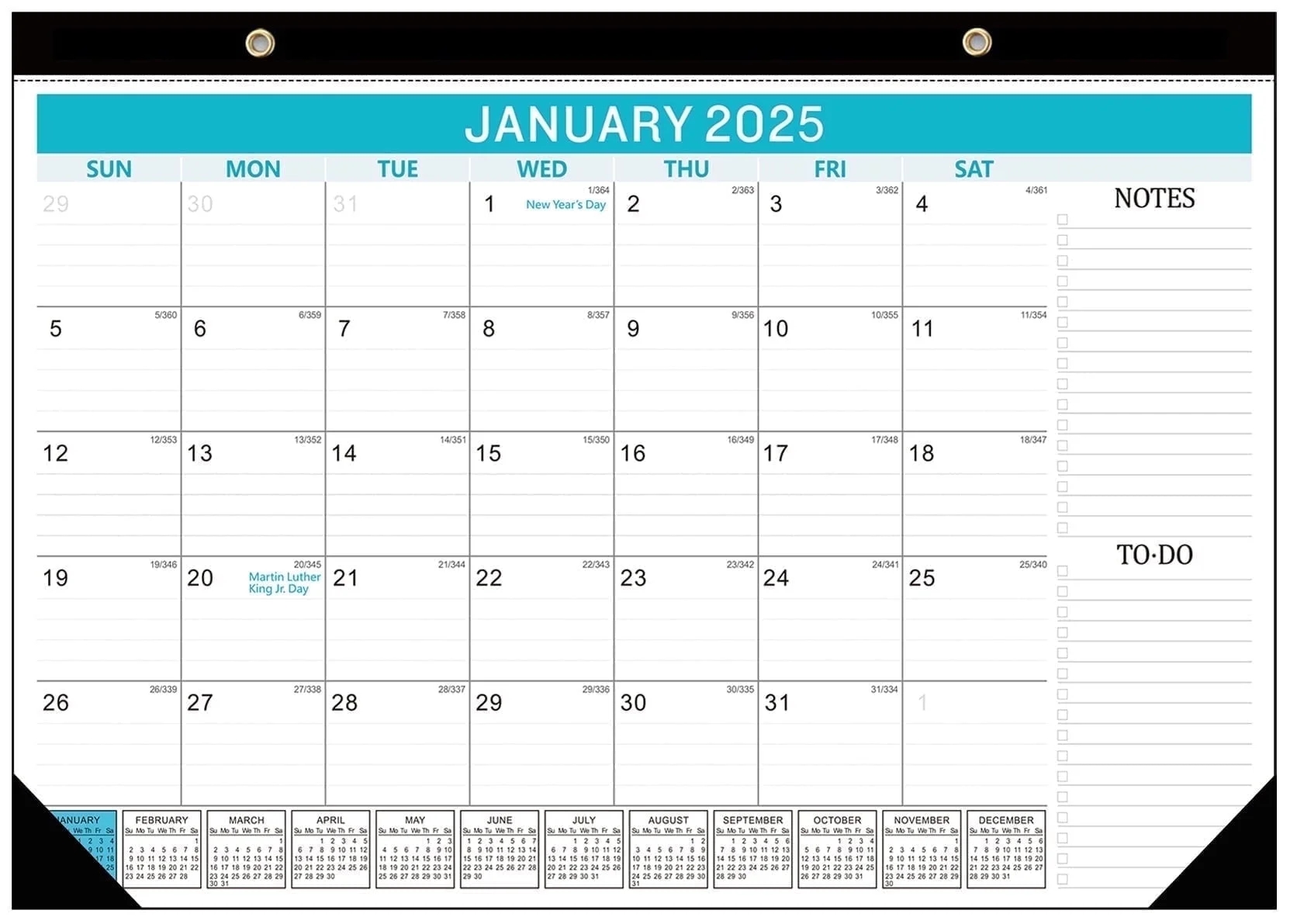 5 X 7 Calendar Printable 2025