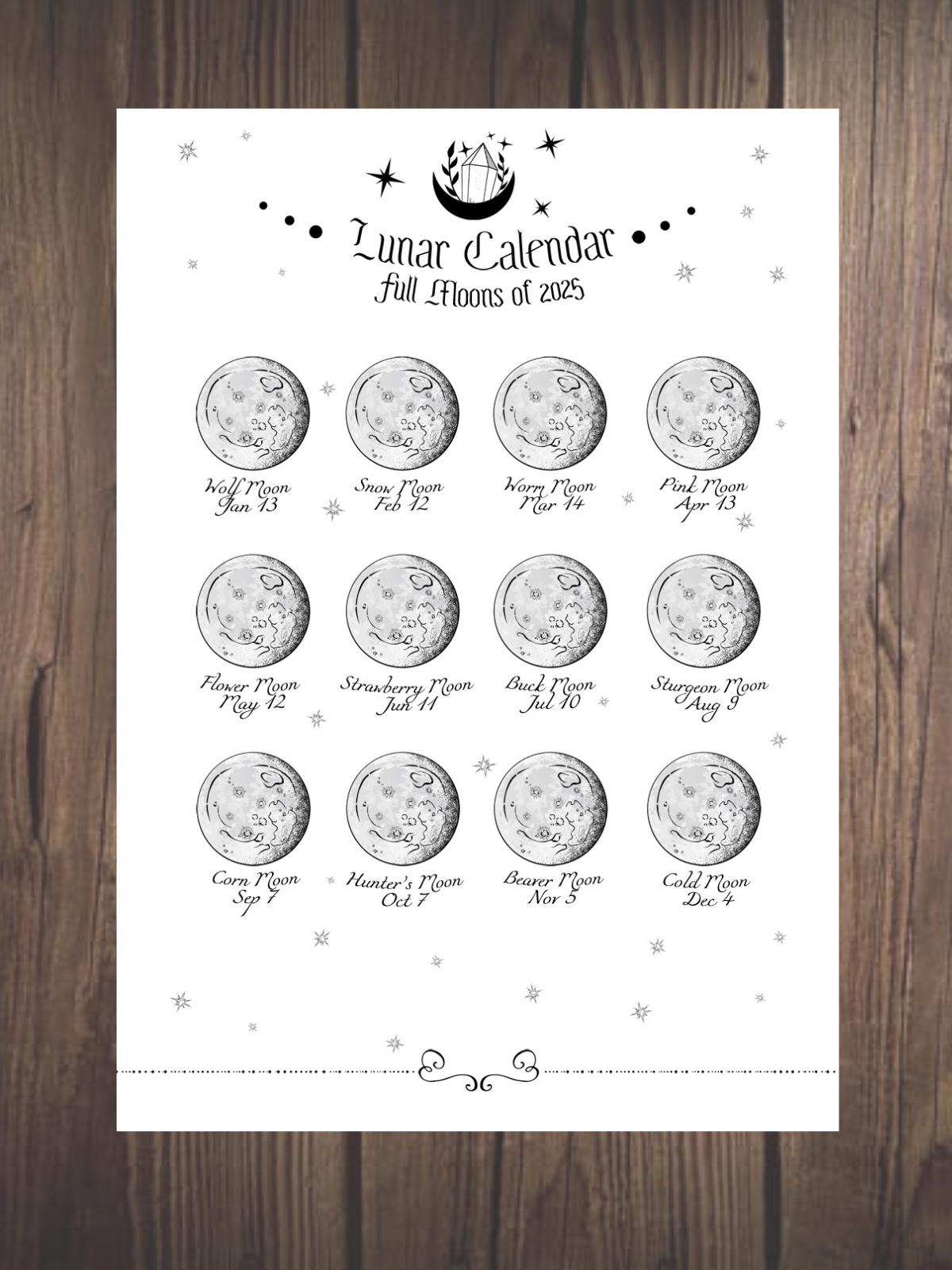 Witchy Planner PDF 2025